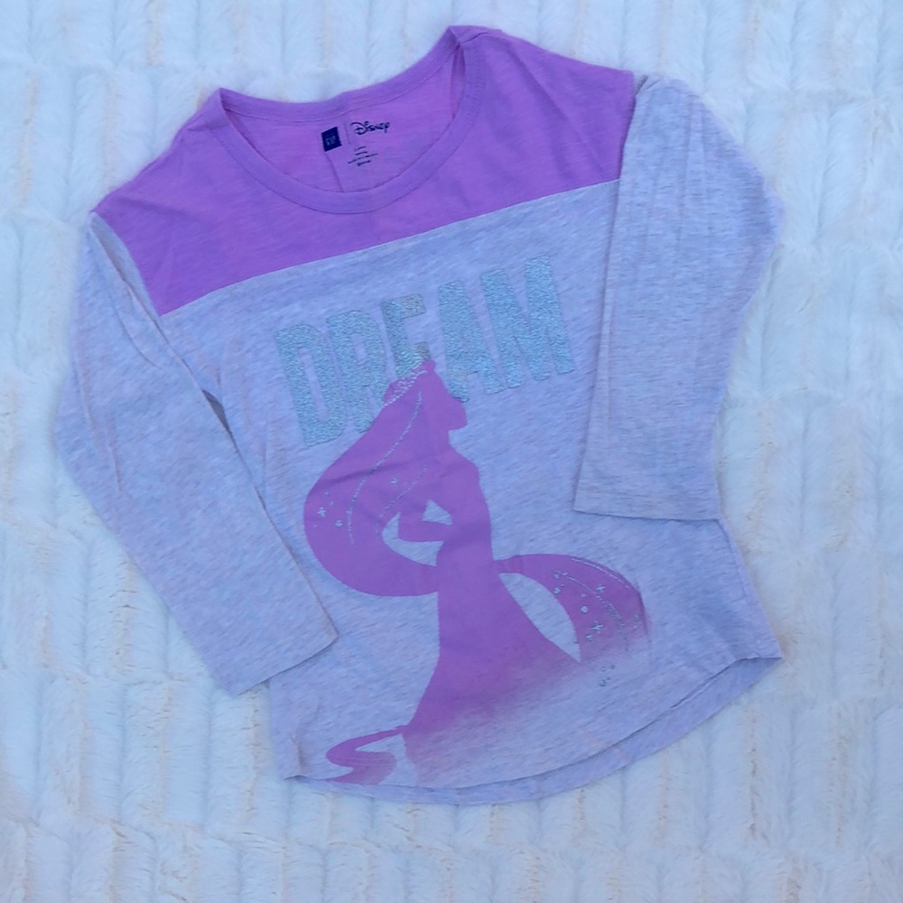 GAP Disney Girls Rapunzel Baseball Tee
